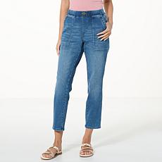DG2 by Diane Gilman Virtual Stretch Denim Pull-On Utility Jean