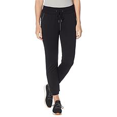 DG2 Downtime Wide Waistband Coverstitched Slim Jogger Pant
