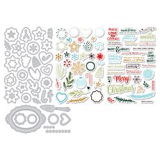 Diamond Press BM Christmas Cookie Stamp & Die Kit 