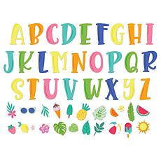 Diamond Press Sweet Summer Alphabet Die Kit