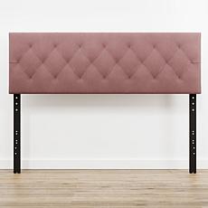 Diamond Tufted Mid-Rise Velvet Full/Full XL Headboard