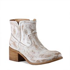 Diba True Walnut Grove Leather Western Ankle Boot