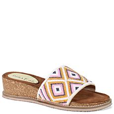 Diba True Wedge Beaded Sandal- Sun Catcher