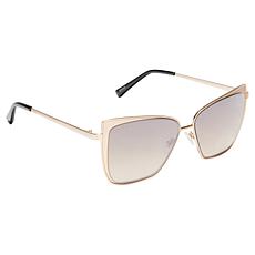 Diff Eyewear Grace Oversized Mirrored Cat-Eye Sunglasses