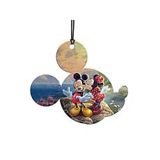 Disney (Mickey and Minnie Sweetheart Cove) Shaped Acrylic Print