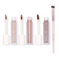 Doll 10 3-pk This Colors Everything Smoothing Cream Eyeshadow w/Brush