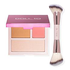 Doll 10 The 10 Minute Face Doris's Favorites Palette with Brush