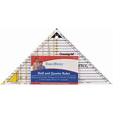 Dritz Fons and Porter Half and Quarter Ruler