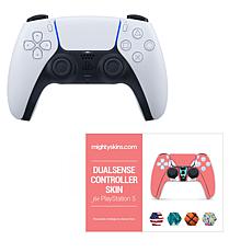 DualSense Controller in White with Skins Voucher