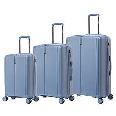 DUKAP Airley 3-Piece Lightweight Hardside Spinner Luggage Set