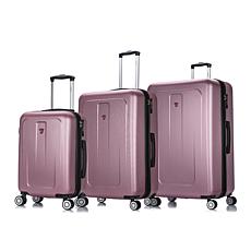 DUKAP Impact-Resistant Expandable Spinner Luggage