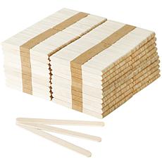 Easy Playhouse 2000pc Craft Sticks, Natural Wood Popsicle Strips