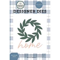 Echo Park Carte Bella Dies - Home Wreath