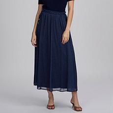 Elle Get the Look Chiffon Print Maxi Skirt