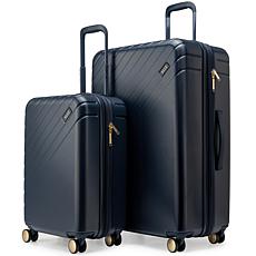 ELLE Louvre 2 Piece Expandable Polycarbonate Spinner Luggage Set