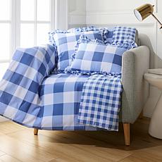 Emryn House 3-piece 100% Cotton Throw and Pillow Set