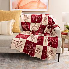 Emryn House 50" x 60" Fall Checkered Throw