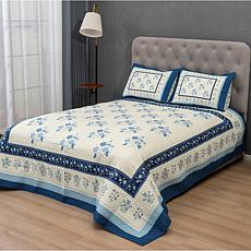 Emryn House Panel Print 3-piece Quilt Set