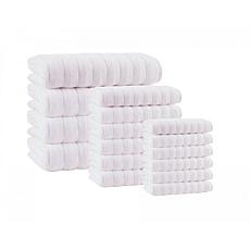 Enchante Home Vague Turkish Cotton 16 pcs Towel Set