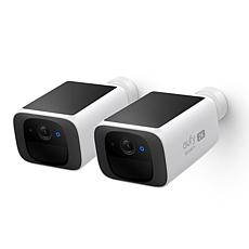 Eufy S220 2-Pack Wireless Cameras w/2K Video & Solar Recharge