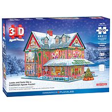 Eurographics Christmas House 1100 Piece 3D Puzzle