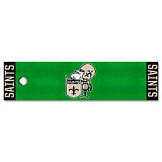 FANMATS New Orleans Saints Putting Green Mat Vintage Logo