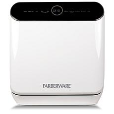 Farberware FCDMSDWH Portable Compact Countertop Dishwasher