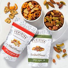 FERIDIES 12-pack Cocktail & 5 O'Clock Crunch Combo Snack Mix Bags AS