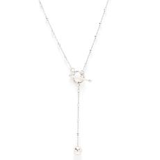 Fiorenza Y-Drop Forzantina Chain Necklace with Toggle Bar