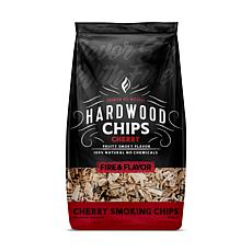 Fire & Flavor Premium All Natural Hardwood Smoking Chips, Cherry