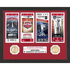 Florida Panthers 2025 Stanley Cup Ticket Bronze Coin Photo Mint