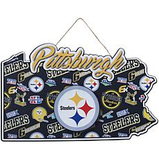 Pittsburgh Steelers Established 1933 Barrel Sign