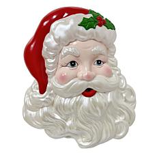 Fraser Hill Farm 20-in. Santa Claus Blow Mold Wall Decoration or Tr...