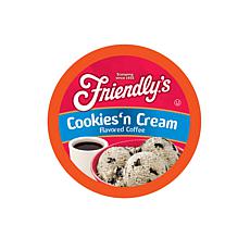 Friendly's Flavored Coffee Pods Cookies & Cream, 40-Count