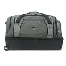 FUL Workhorse 30" Rolling Duffel Bag with Retractable Handle, Black