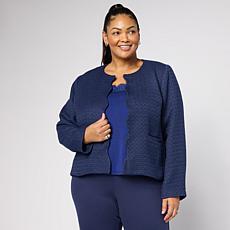 G by Giuliana Black Label Boucle Jacket