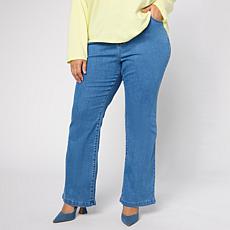 G by Giuliana G5 Stretch Denim Skinny Flared Leg Jean