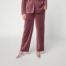 G by Giuliana Knit Uncut Cord Wide Leg Pant