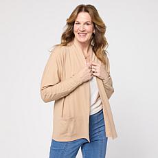 G by Giuliana Open Front Knit Cardigan