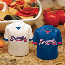 Gameday Ceramic Salt & Pepper Shakers - Atlanta Braves