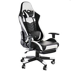 GameFitz Gaming Chair (Black & White)