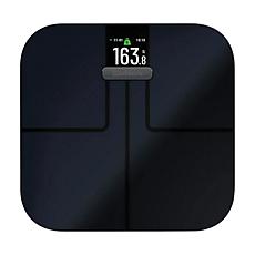 Garmin 010-02294-02 Index S2 Smart Glass Bath Scale - Black