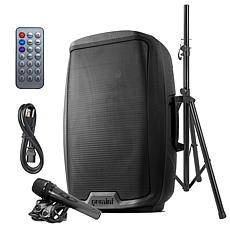 Gemini 15 Inch Active Bluetooth Loudspeaker with Stand