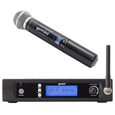 Gemini Sound UHF-6100M-R2 Handheld UHF Wireless Microphone System