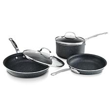 Granitestone 5-Piece Nonstick Pots and Pans Cookware Set