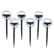 Greanbase Set of 6 Solar Orbital Lights