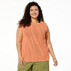 GREY by Jhoan Sebastian Grey Lightweight Cable Knit Sweater Shell