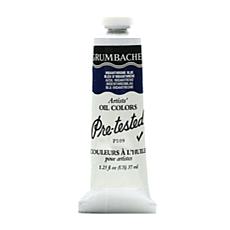 Grumbacher Pre-Tested Oil Colors 1.25 oz. - Indanthrone Blue P109