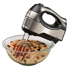 Hamilton Beach 6-Speed Hand Mixer - Black and Stainless - 62648
