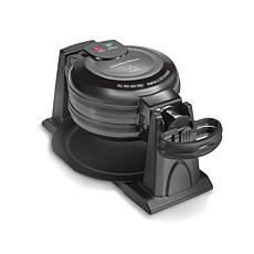 Hamilton Beach Double Belgian Waffle Maker / Belgian Waffle Iron